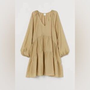 ❤️H&M Elegant Tan Dress M